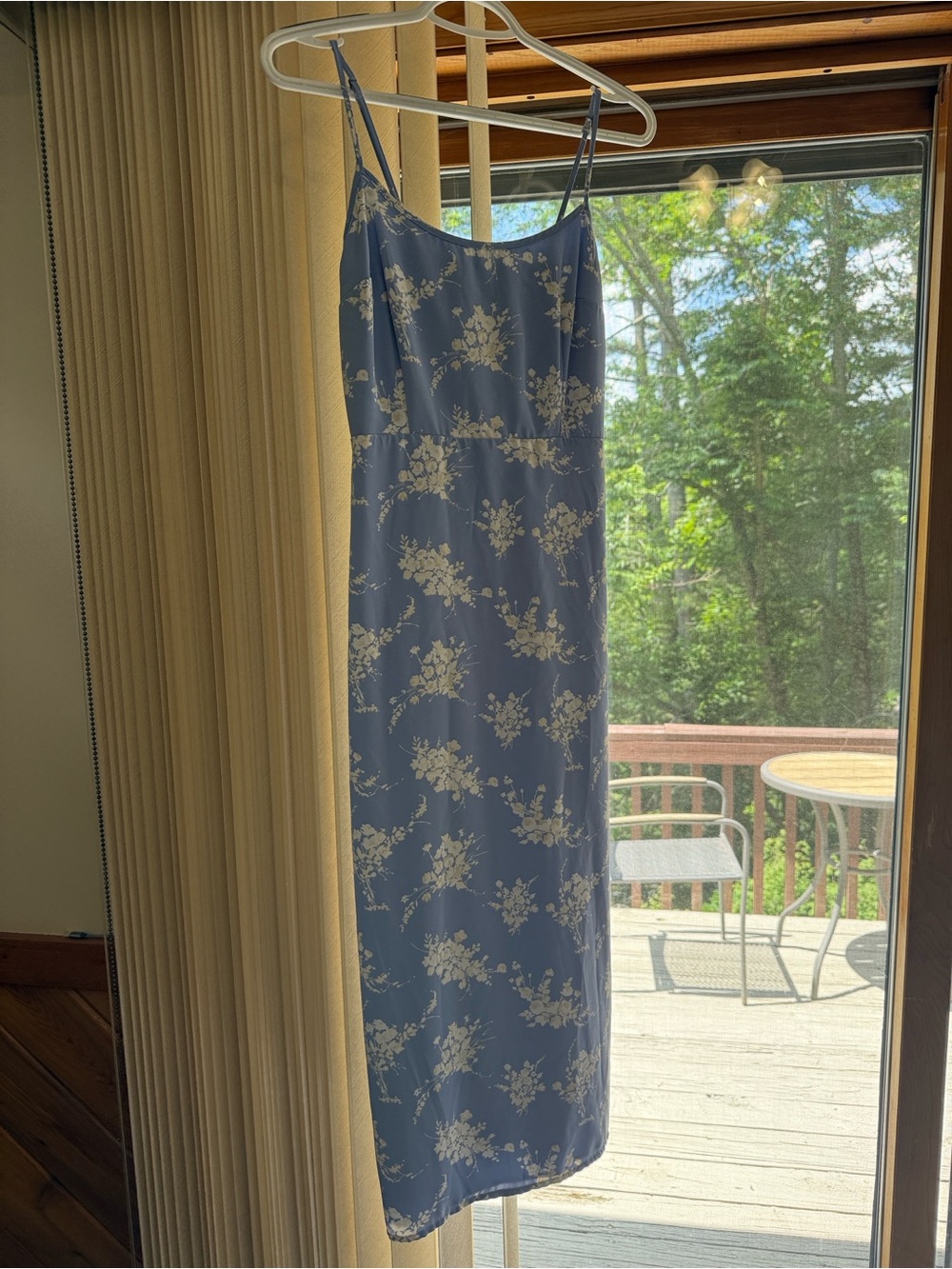 Abercrombie & Fitch Light Periwinkle Slip Dress